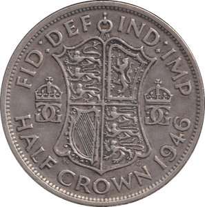 1946 HALFCROWN ( VF ) - HALFCROWN - Cambridgeshire Coins