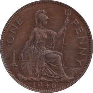 1946 PENNY ( GVF ) - PENNY - Cambridgeshire Coins