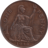 1946 PENNY ( GVF ) - PENNY - Cambridgeshire Coins