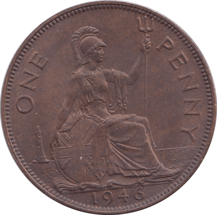 1946 PENNY ( UNC ) - Penny - Cambridgeshire Coins