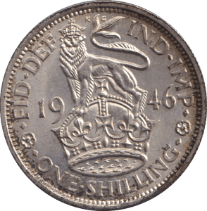 1946 SHILLING ( AUNC ) - SHILLING - Cambridgeshire Coins