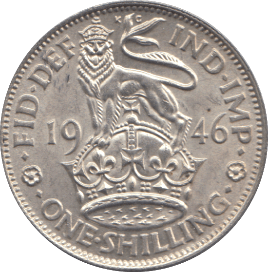 1946 SHILLING ( UNC ) - SHILLING - Cambridgeshire Coins