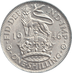 1946 SHILLING ( UNC ) - SHILLING - Cambridgeshire Coins