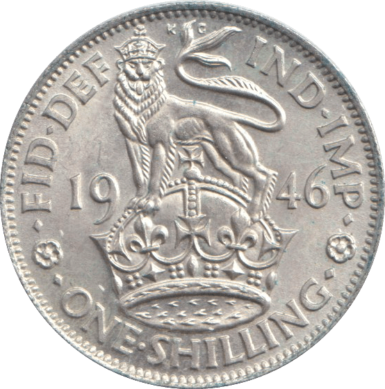 1946 SHILLING ( UNC ) - SHILLING - Cambridgeshire Coins