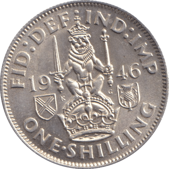 1946 SHILLING ( UNC ) - SHILLING - Cambridgeshire Coins