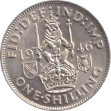 1946 SHILLING ( UNC ) - SHILLING - Cambridgeshire Coins
