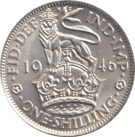 1946 SHILLING ( UNC ) - SHILLING - Cambridgeshire Coins