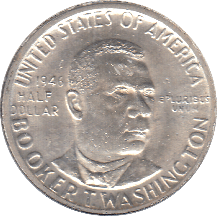 1946 SILVER HALF DOLLAR USA - SILVER WORLD COINS - Cambridgeshire Coins