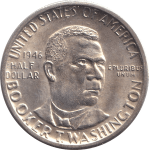 1946 SILVER HALF DOLLAR USA - SILVER WORLD COINS - Cambridgeshire Coins