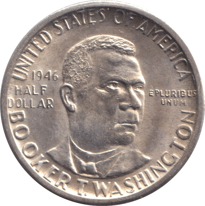 1946 SILVER HALF DOLLAR USA - SILVER WORLD COINS - Cambridgeshire Coins