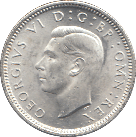 1946 SIXPENCE ( AUNC ) - WORLD COINS - Cambridgeshire Coins