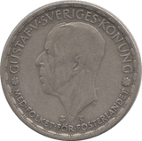 1946 SWEDEN ONE KRONER - WORLD COINS - Cambridgeshire Coins