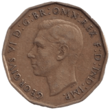 1946 THREE PENCE ( FINE ) REF-19 - THREEPENCE - Cambridgeshire Coins