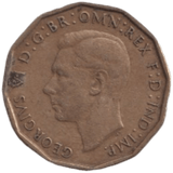1946 THREE PENCE ( FINE ) REF-21 - THREEPENCE - Cambridgeshire Coins