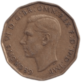1946 THREE PENCE ( FINE ) REF-26 - THREEPENCE - Cambridgeshire Coins