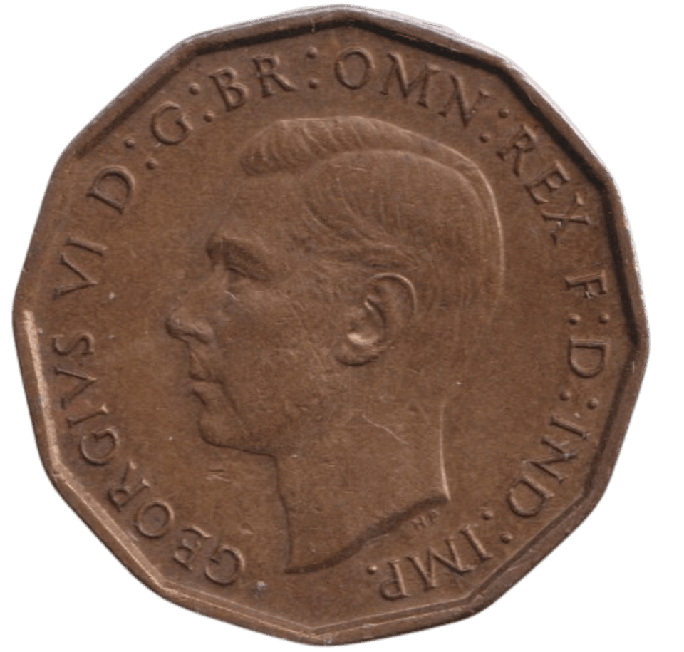 1946 THREEPENCE ( EF ) - THREEPENCE - Cambridgeshire Coins