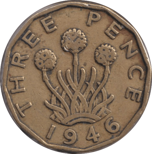 1946 THREEPENCE ( FINE ) - THREEPENCE - Cambridgeshire Coins