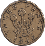 1946 THREEPENCE ( FINE ) - THREEPENCE - Cambridgeshire Coins