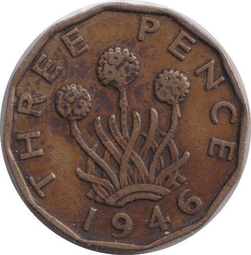 1946 THREEPENCE ( FINE ) - WORLD COINS - Cambridgeshire Coins