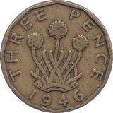 1946 THREEPENCE ( GF ) - THREEPENCE - Cambridgeshire Coins