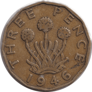 1946 THREEPENCE ( VF ) - THREEPENCE - Cambridgeshire Coins