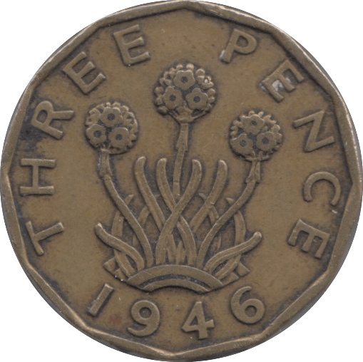 1946 THREEPENCE ( VF ) - Threepence - Cambridgeshire Coins