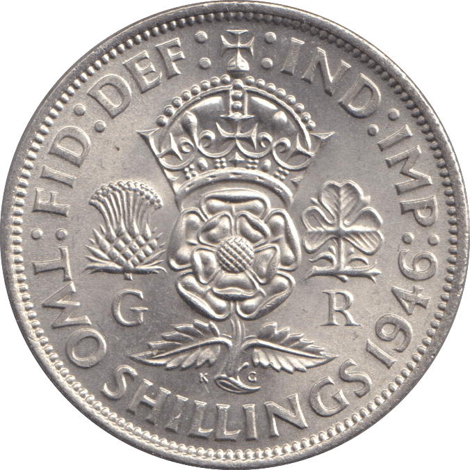 1946 TWO SHILLINGS ( UNC ) - TWO SHILLINGS - Cambridgeshire Coins
