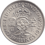 1946 TWO SHILLINGS ( UNC ) - TWO SHILLINGS - Cambridgeshire Coins