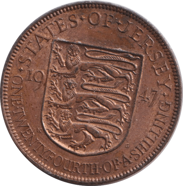 1947 1/24 SHILLING - PENNY - Cambridgeshire Coins