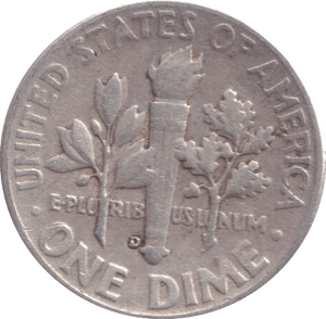 1947 DIME USA - WORLD COINS - Cambridgeshire Coins