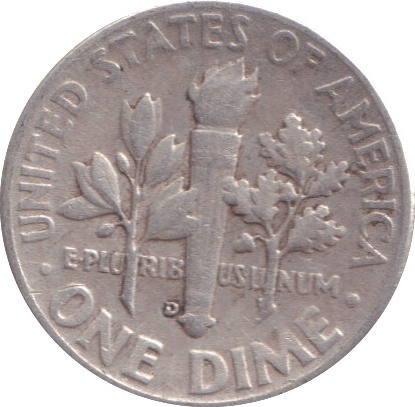 1947 DIME USA - WORLD COINS - Cambridgeshire Coins
