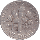 1947 DIME USA - WORLD COINS - Cambridgeshire Coins