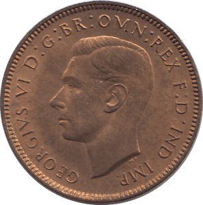 1947 FARTHING ( AUNC ) - FARTHING - Cambridgeshire Coins
