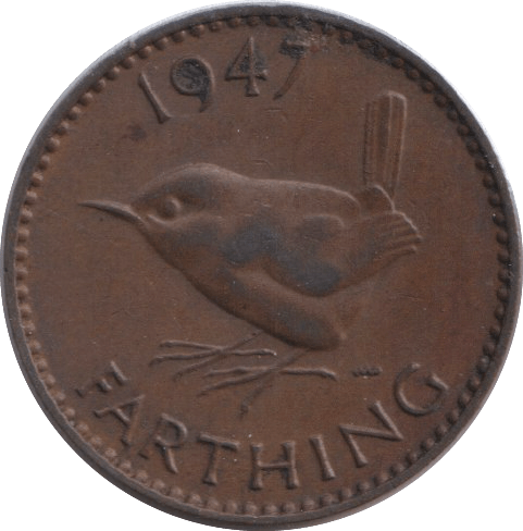 1947 FARTHING ( EF ) - FARTHING - Cambridgeshire Coins