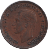 1947 FARTHING ( EF ) - FARTHING - Cambridgeshire Coins
