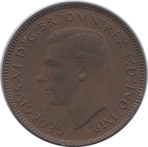 1947 FARTHING ( UNC ) - Farthing - Cambridgeshire Coins