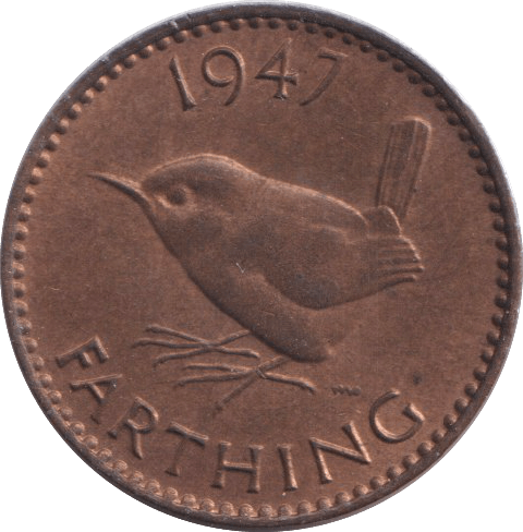 1947 FARTHING ( UNC ) - FARTHING - Cambridgeshire Coins