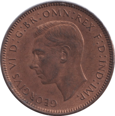 1947 FARTHING ( UNC ) - FARTHING - Cambridgeshire Coins
