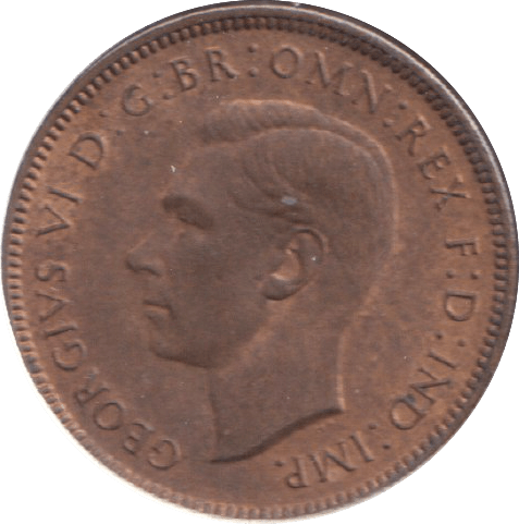 1947 FARTHING ( UNC ) - WORLD COINS - Cambridgeshire Coins