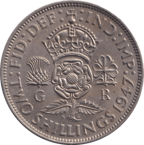 1947 FLORIN ( UNC ) - FLORIN - Cambridgeshire Coins