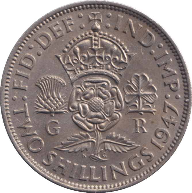 1947 FLORIN ( UNC ) - FLORIN - Cambridgeshire Coins