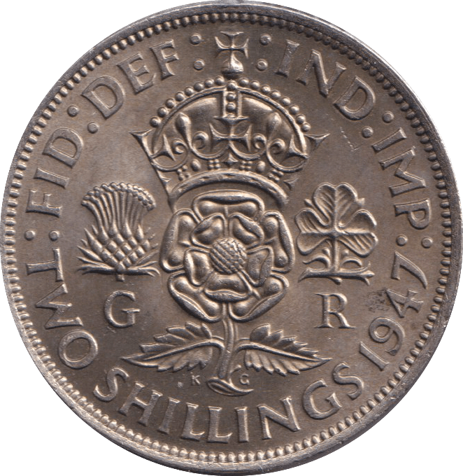 1947 FLORIN ( UNC ) - FLORIN - Cambridgeshire Coins
