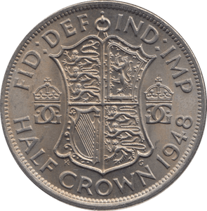 1947 HALFCROWN ( UNC ) - HALFCROWN - Cambridgeshire Coins