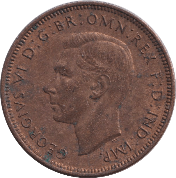 1947 HALFPENNY ( UNC ) - HALFPENNY - Cambridgeshire Coins