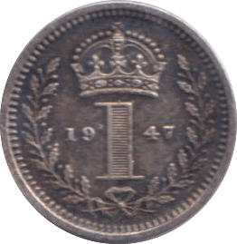 1947 MAUNDY ONE PENNY ( UNC ) 2 - MAUNDY ONE PENNY - Cambridgeshire Coins
