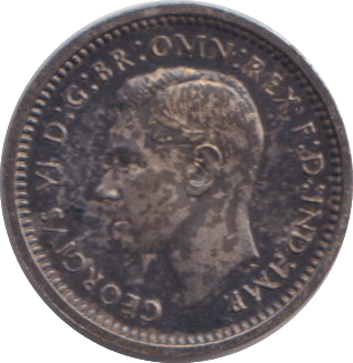 1947 MAUNDY TWOPENCE ( UNC ) 2 - MAUNDY TWOPENCE - Cambridgeshire Coins