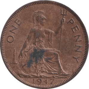 1947 PENNY ( AUNC ) - PENNY - Cambridgeshire Coins