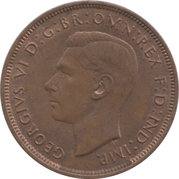 1947 PENNY BRITANNIA ( AUNC ) - PENNY - Cambridgeshire Coins