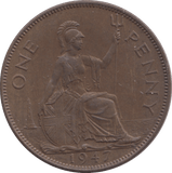 1947 PENNY BRITANNIA ( UNC ) - PENNY - Cambridgeshire Coins