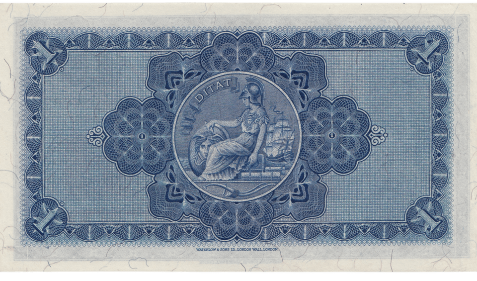 1947 £1 THE BRITISH LINEN BANK REF SCOT 82 - £1 BANKNOTE - Cambridgeshire Coins